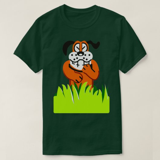 Duck Hunt Spiel Verlierer T-Shirt (Design vorne)
