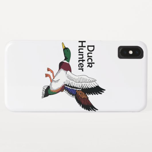 Duck Hunter Case-Mate iPhone Hülle (Rückseite (Horizontal))