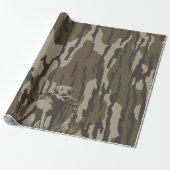 Duck Hunter Dog Forest Waterfowl Bottomland Camouf Geschenkpapier (Ungerollt)