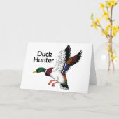 Duck Hunter Karte (Gelbe Blume)