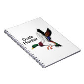 Duck Hunter-Notebook Notizblock (Rechte Seite)