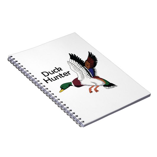 Duck Hunter-Notebook Notizblock (Rechte Seite)
