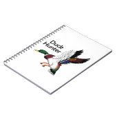 Duck Hunter-Notebook Notizblock (Linke Seite)