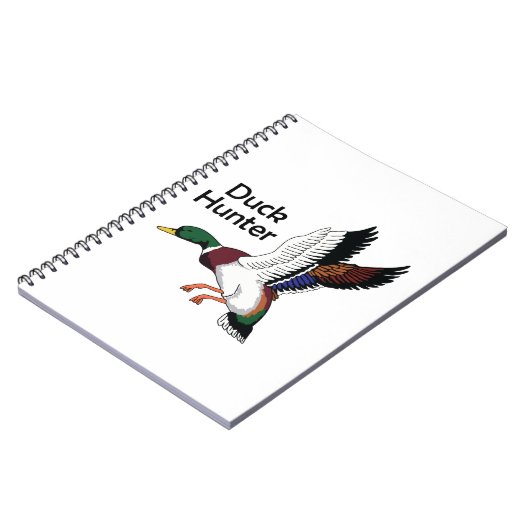 Duck Hunter-Notebook Notizblock (Linke Seite)