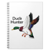 Duck Hunter-Notebook Notizblock (Vorderseite)