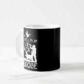 Duck Hunter Quote I spiele noch Duck Goose Kaffeetasse (Vorderseite Links)