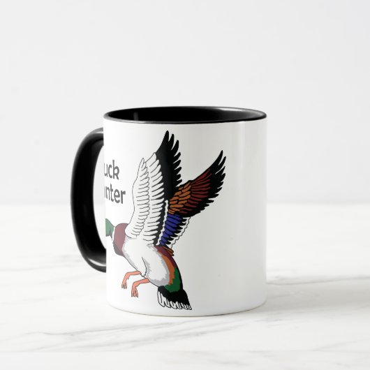 Duck Hunter Tasse (Vorderseite Links)