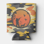 Duck Hunter und Camouflage Dosenkühler (Vorderseite)