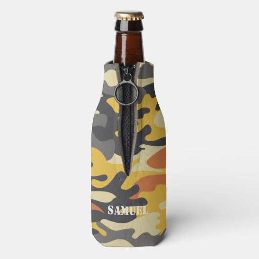 Duck Hunter und Camouflage Flaschenkühler (Flasche Rückseite)