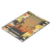 Duck Hunter und Camouflage Notizblock (Linke Seite)