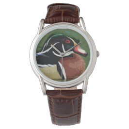 Duck Hunter Watch, Wood Duck Watch Armbanduhr