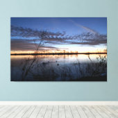 Duck Hunter's Sunrise Leinwanddruck (Insitu (Holzboden))
