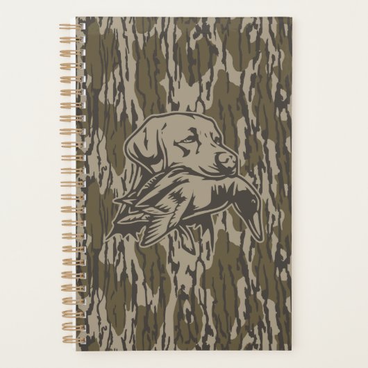 Duck Hunters with Dog Forest Bottom Lands Camo Planer (Vorderseite)