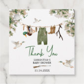 Duck Hunting Baby Show Geschenkanhänger (Vorderseite)