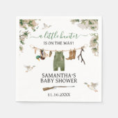 Duck Hunting Baby Show Serviette (Vorderseite)