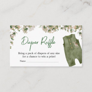 Duck Hunting Baby Showdusche Windelwindeln Begleitkarte