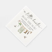 Duck Hunting Baby Shower Serviette (Ecke)