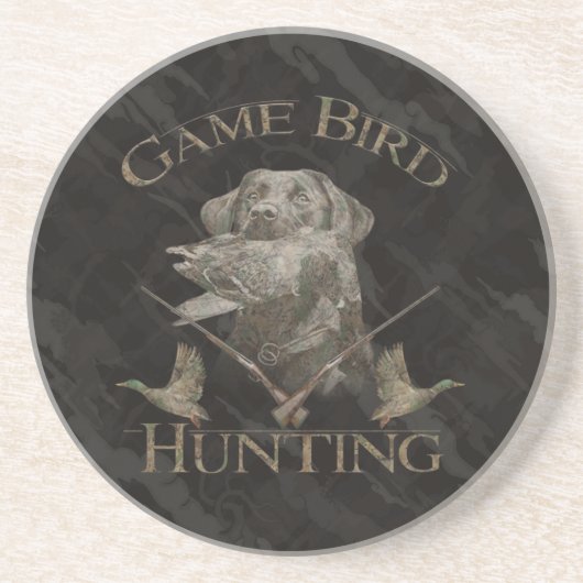 Duck Hunting Beverage Coaster Getränkeuntersetzer (Vorne)