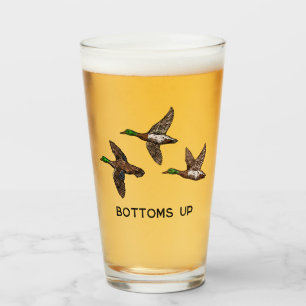 Duck Hunting Bierglas Glas