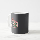 Duck Hunting Black Lab Camo Valentine's Day Xoxo H Kaffeetasse (Vorderseite Links)
