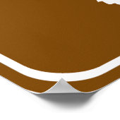 Duck Hunting Highway Sign (2) Poster (Ecke)