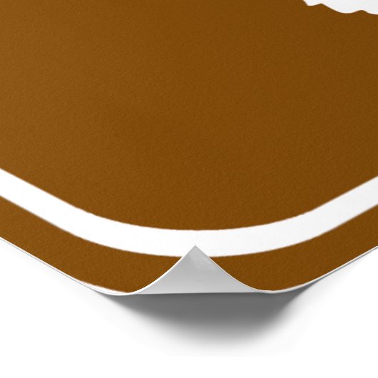 Duck Hunting Highway Sign (2) Poster (Ecke)