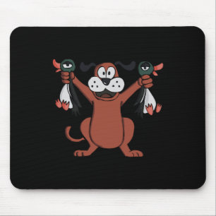 Duck Hunting Video Game Designed Clothing for Game Mousepad