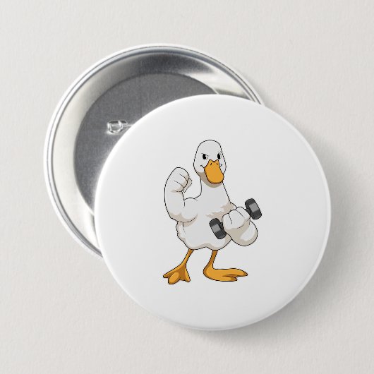Duck in Bodybuilding mit Dumbell Button (Vorne & Hinten)