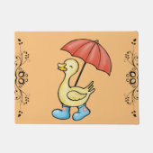 Duck in Rain Boots 2024 Fußmatte (Vorderseite)