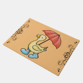 Duck in Rain Boots 2024 Fußmatte (Schrägansicht)