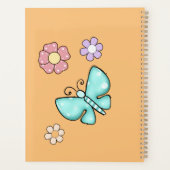 Duck in Rain Boots 2024 Planer (Rückseite)