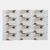 Duck in    WasserKüchentücher Geschirrtuch (Horizontal)