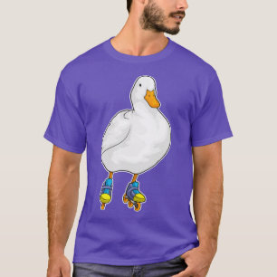 Duck Inline Skaten Roller Skate T-Shirt