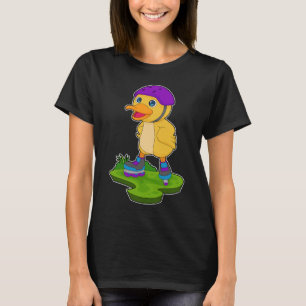 Duck Inline Skaten Roller Skate T-Shirt