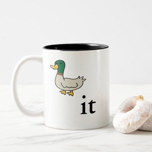 Duck It Tasse (Mit Donut)