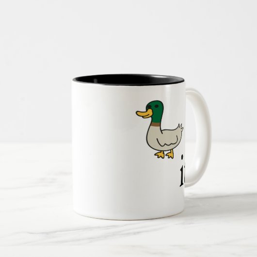 Duck It Tasse (VorderseiteRechts)