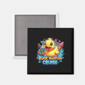 Duck Jagd Kreuzfahrer Rubber Duckie Sommer Bo Magnet (Vorderseite/Rückseite)