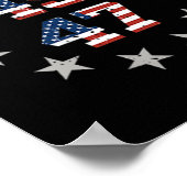 Duck Jagd Trump Camouflage Hallo Jagd Saison Us Fl Poster (Ecke)