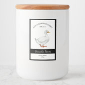 Duck Jerky Label Lebensmitteletikett (Vorderseite)