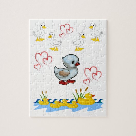 Duck Jigsaw Puzzle (Vertikal)