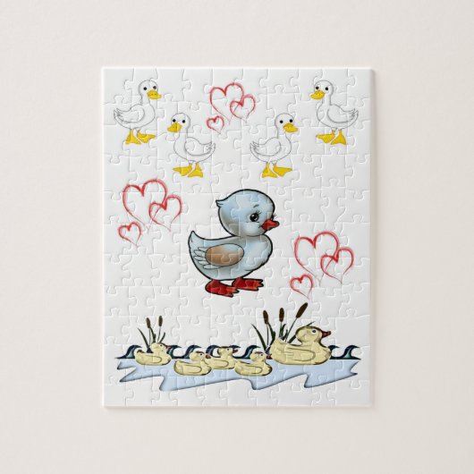 Duck Jigsaw Puzzle (Vertikal)