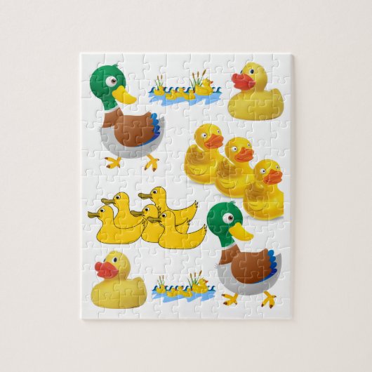 Duck Jigsaw Puzzle (Vertikal)