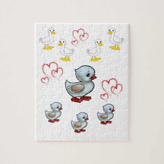 Duck Jigsaw Puzzle (Vertikal)