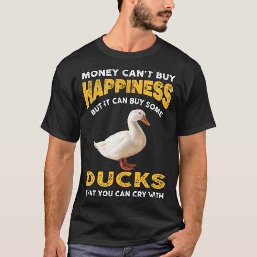 Duck Joke Saying Idea For Pet Ducks Farmer T-Shirt (Vorderseite)