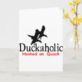 DUCK JUNTING KARTE (Gelbe Blume)