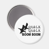 DUCK JUNTING MAGNET (Vorderseite/Rückseite)