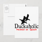 DUCK JUNTING POSTKARTE (Vorne/Hinten)