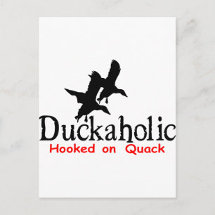 DUCK JUNTING POSTKARTE