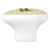 Duck Keramik Knob Keramikknauf (Seitenansicht)