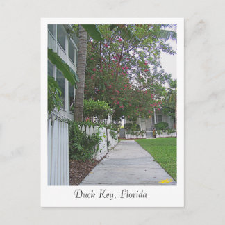 Duck Key, Florida Postkarte
